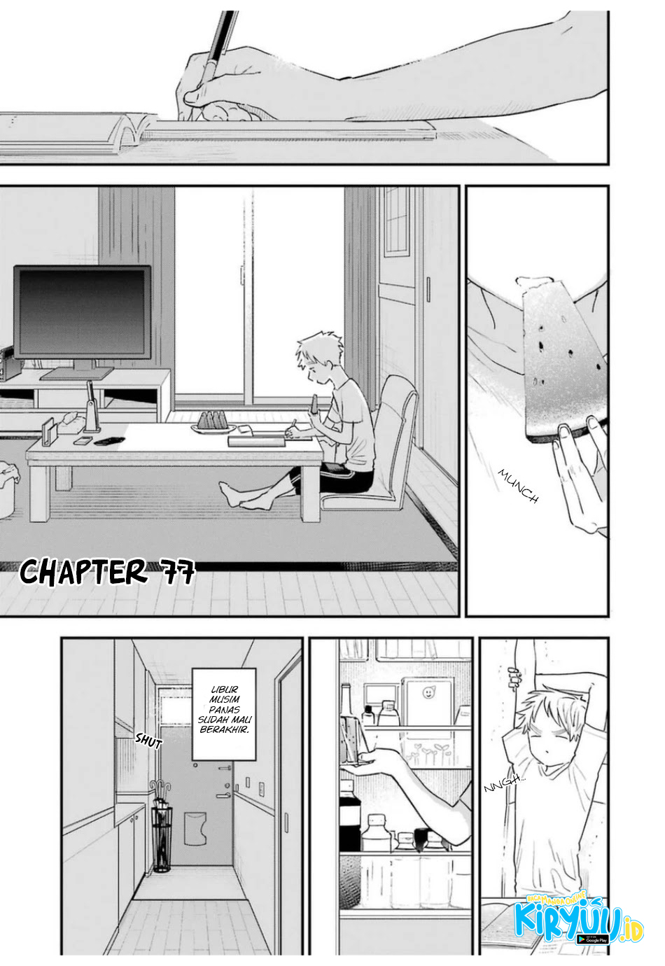 Baca Sukinako ga Megane wo Wasureta Chapter 77 Gambar 2
