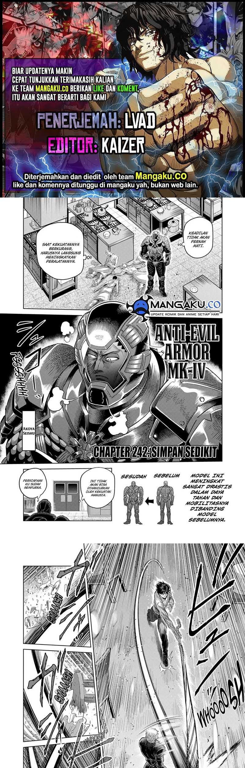Baca Komik Kengan Omega Chapter 242 Gambar 1