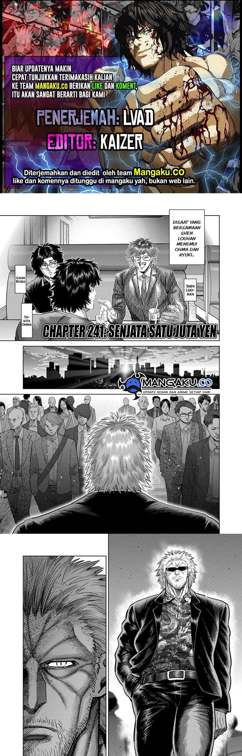 Baca Komik Kengan Omega Chapter 241 Gambar 1