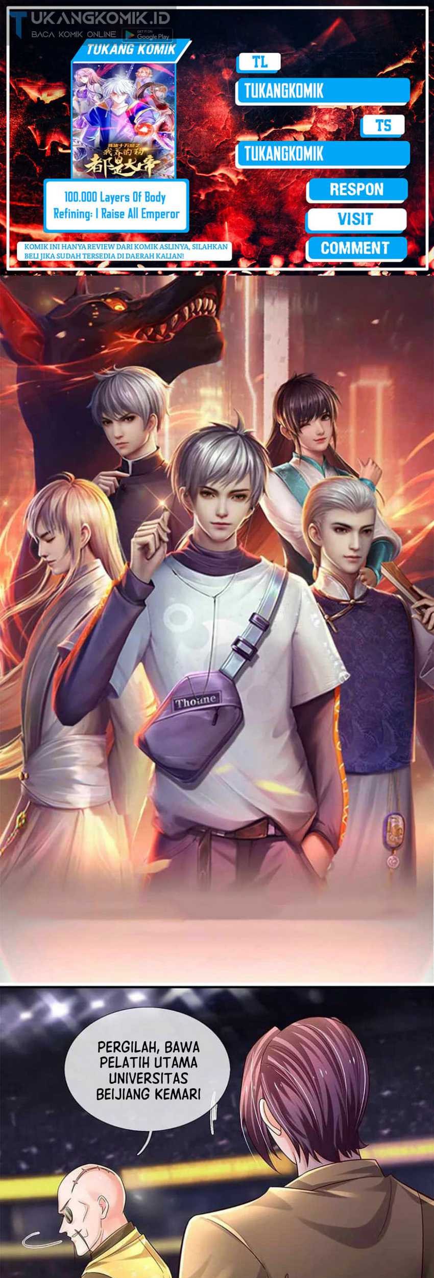 Baca Komik 100.000 Layers Of Body Refining: I Raise All Emperor Chapter 212 Gambar 1