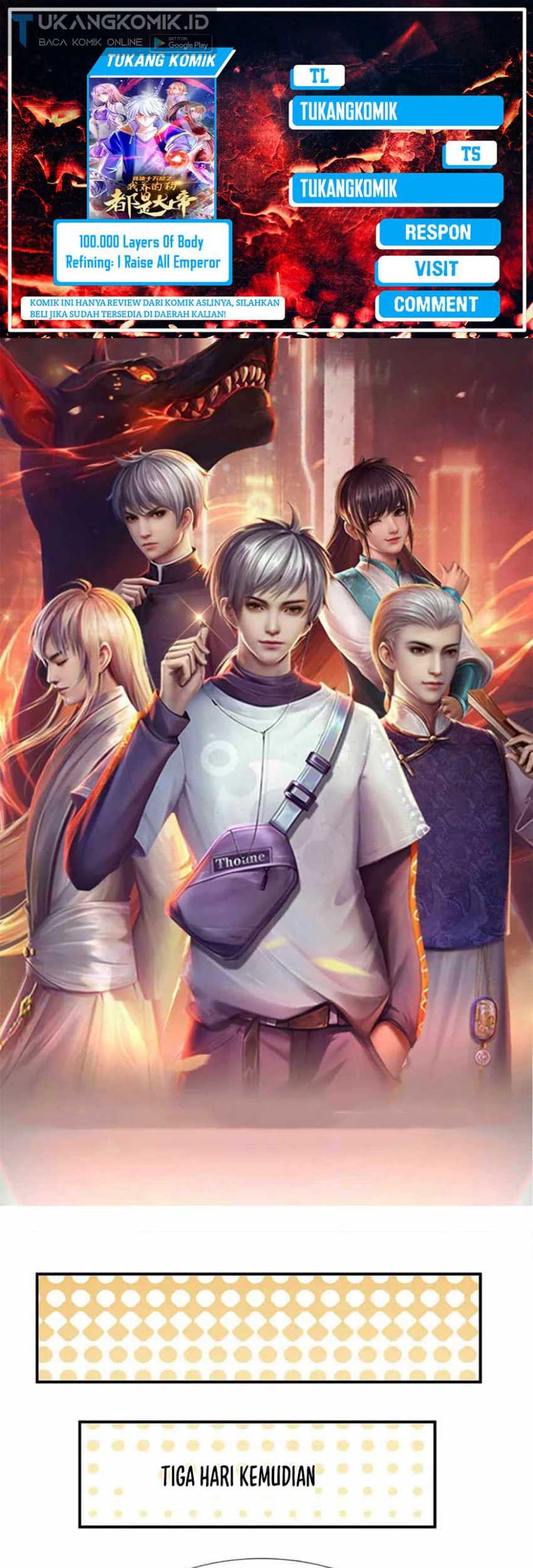 Baca Komik 100.000 Layers Of Body Refining: I Raise All Emperor Chapter 210 Gambar 1