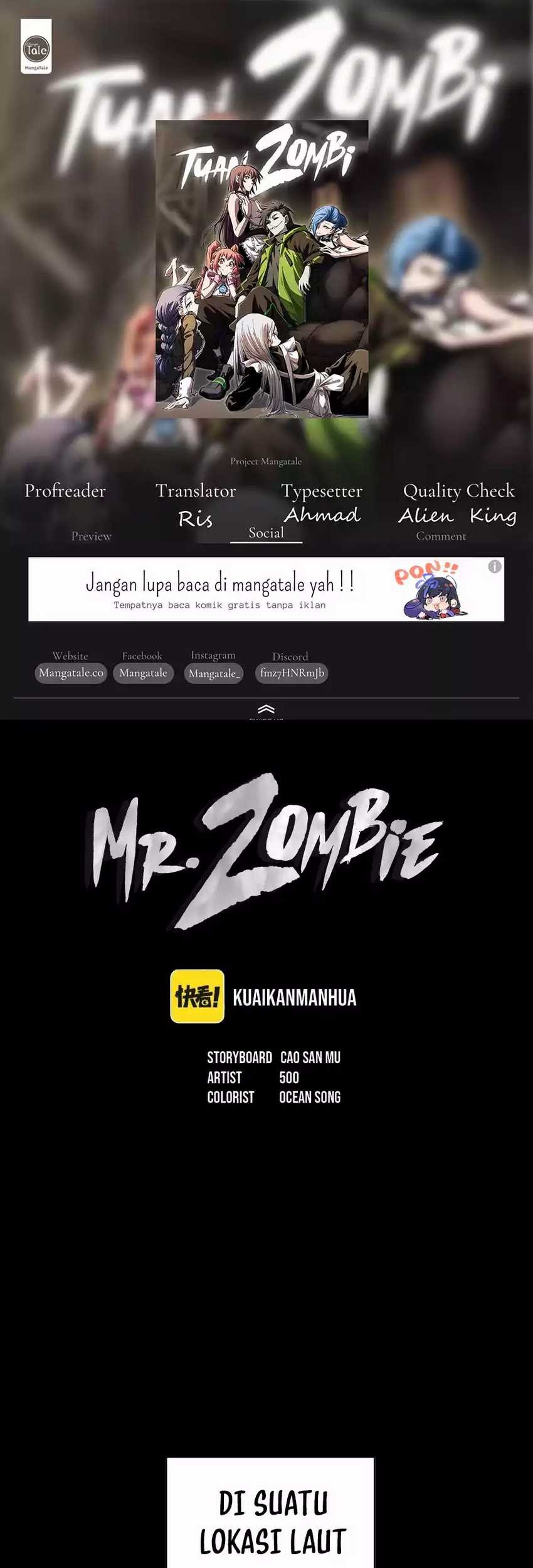 Baca Komik Mr. Zombie Chapter 96 Gambar 1