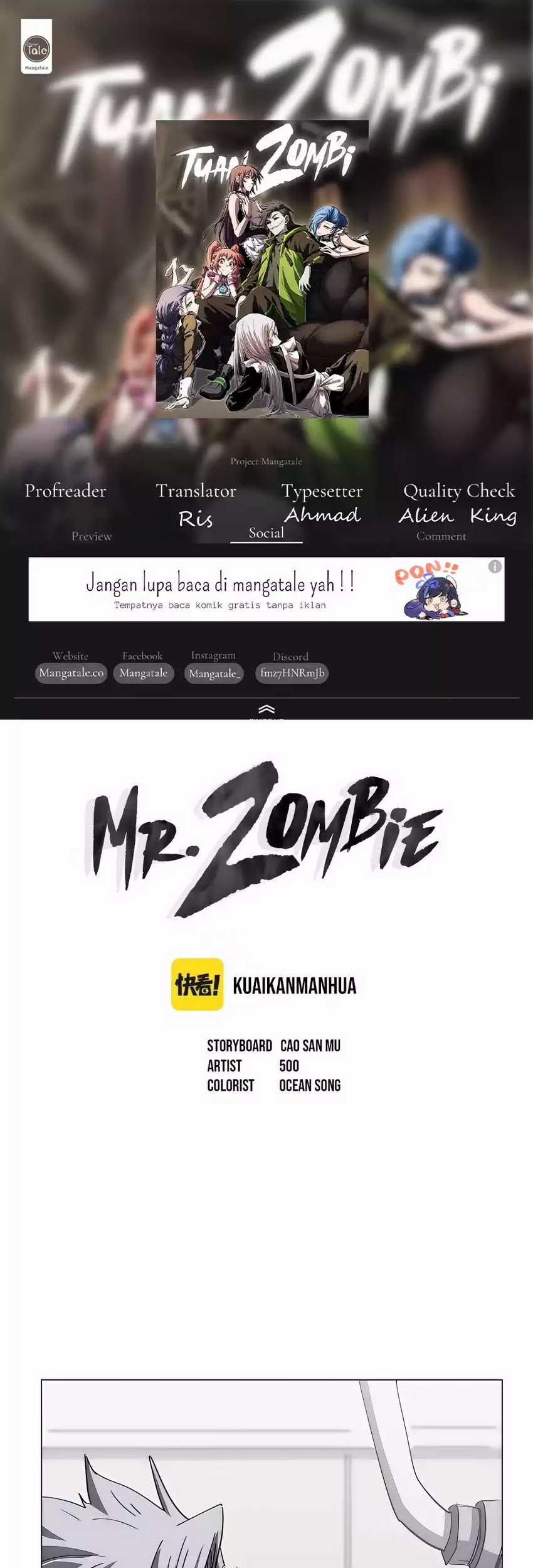 Baca Komik Mr. Zombie Chapter 94 Gambar 1