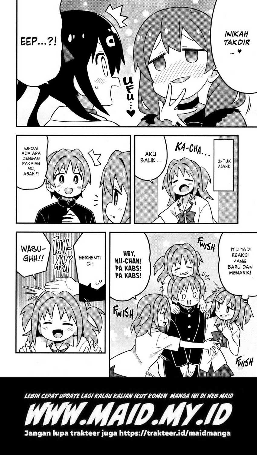 Onii-chan wa Oshimai Chapter 80.8 Gambar 11