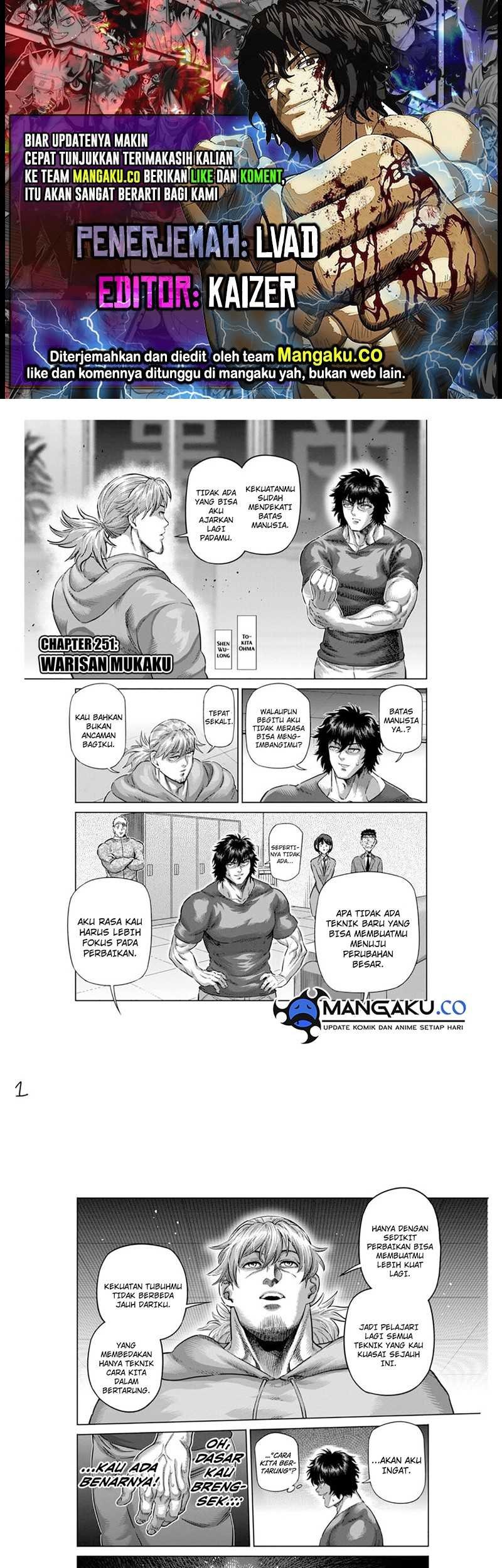 Baca Komik Kengan Omega Chapter 251 Gambar 1