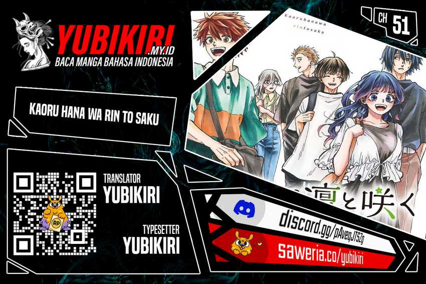 Baca Komik Kaoru Hana wa Rin to Saku Chapter 51 Gambar 1