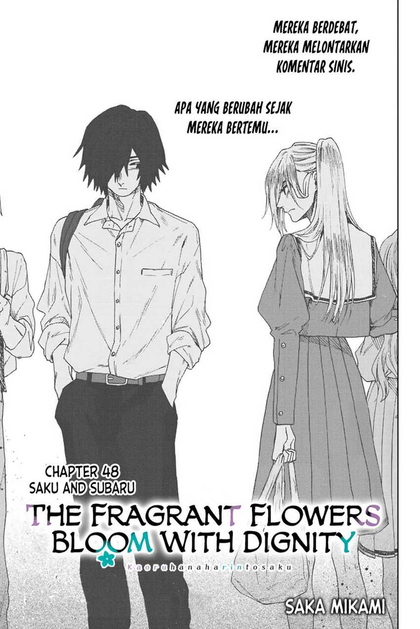 Baca Kaoru Hana wa Rin to Saku Chapter 48 Gambar 2