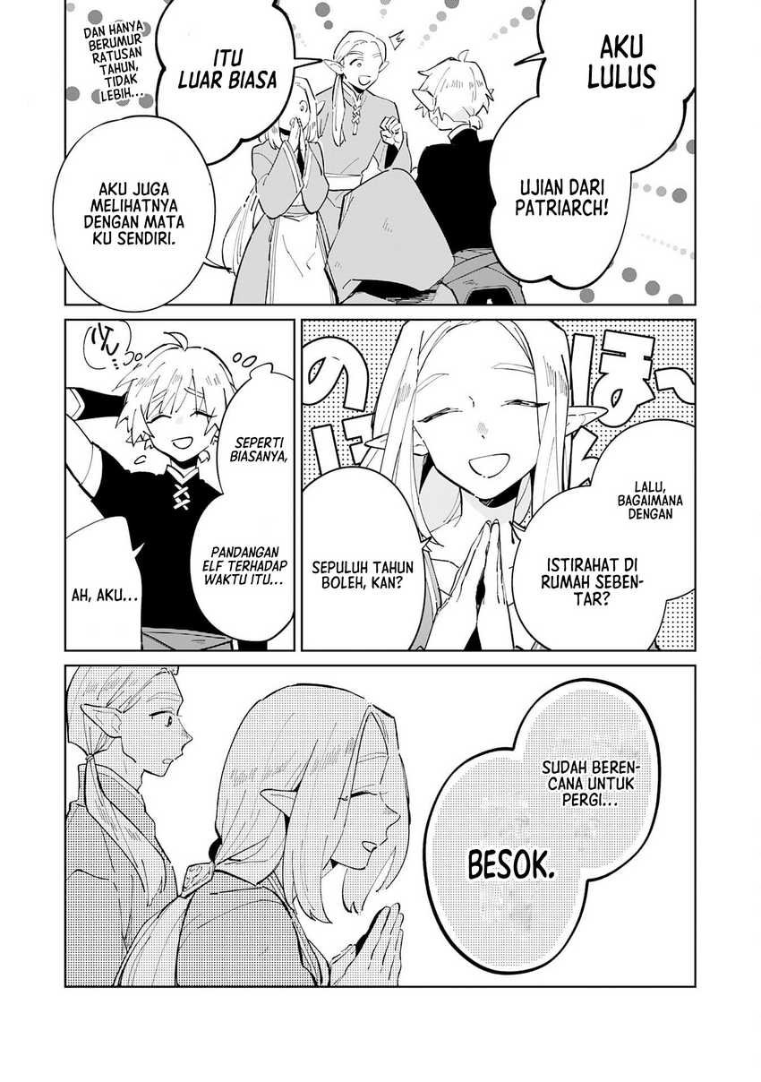 Majutsu wo Kiwamete Tabi ni Deta Tensei Elf, Moteamashita Jumyou de Ikeru Densetsu to naru Chapter 04 Gambar 3