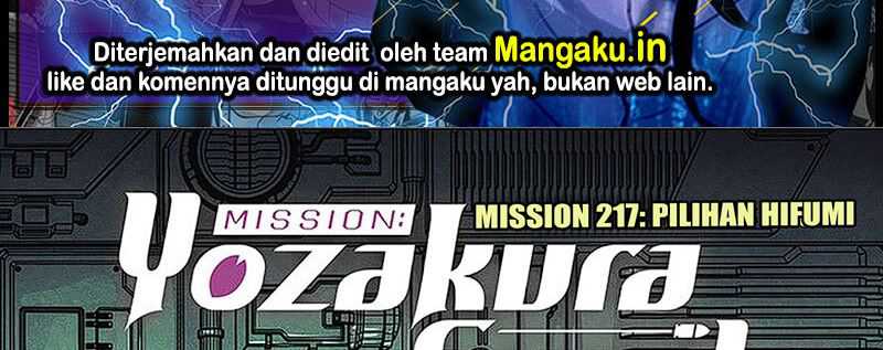 Baca Mission: Yozakura Family Chapter 217 Gambar 2