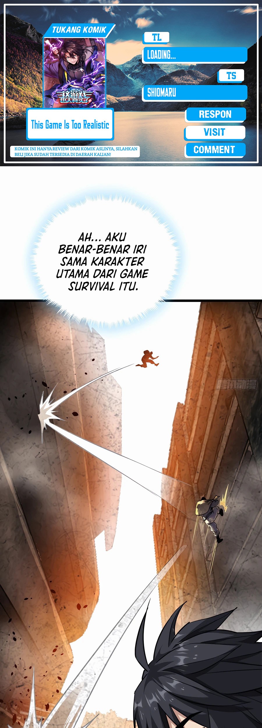 Baca Komik This Game Is Too Realistic Chapter 17 Gambar 1