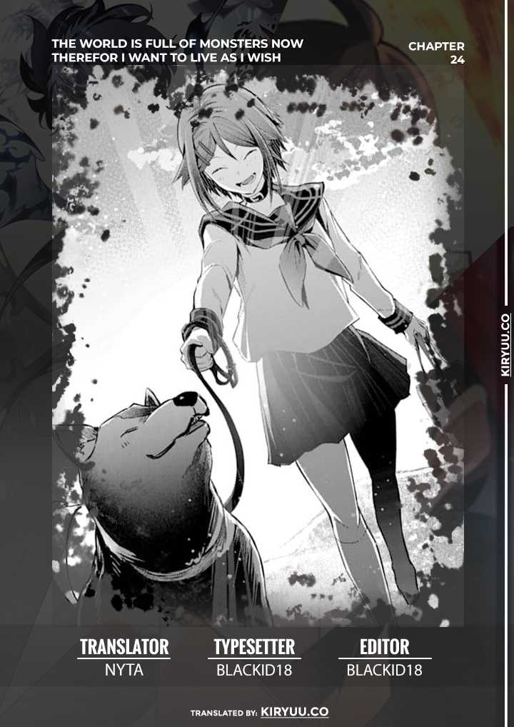 Baca Komik The World is Full of Monsters Now, Therefor I Want to Live as I Wish Chapter 24 Gambar 1