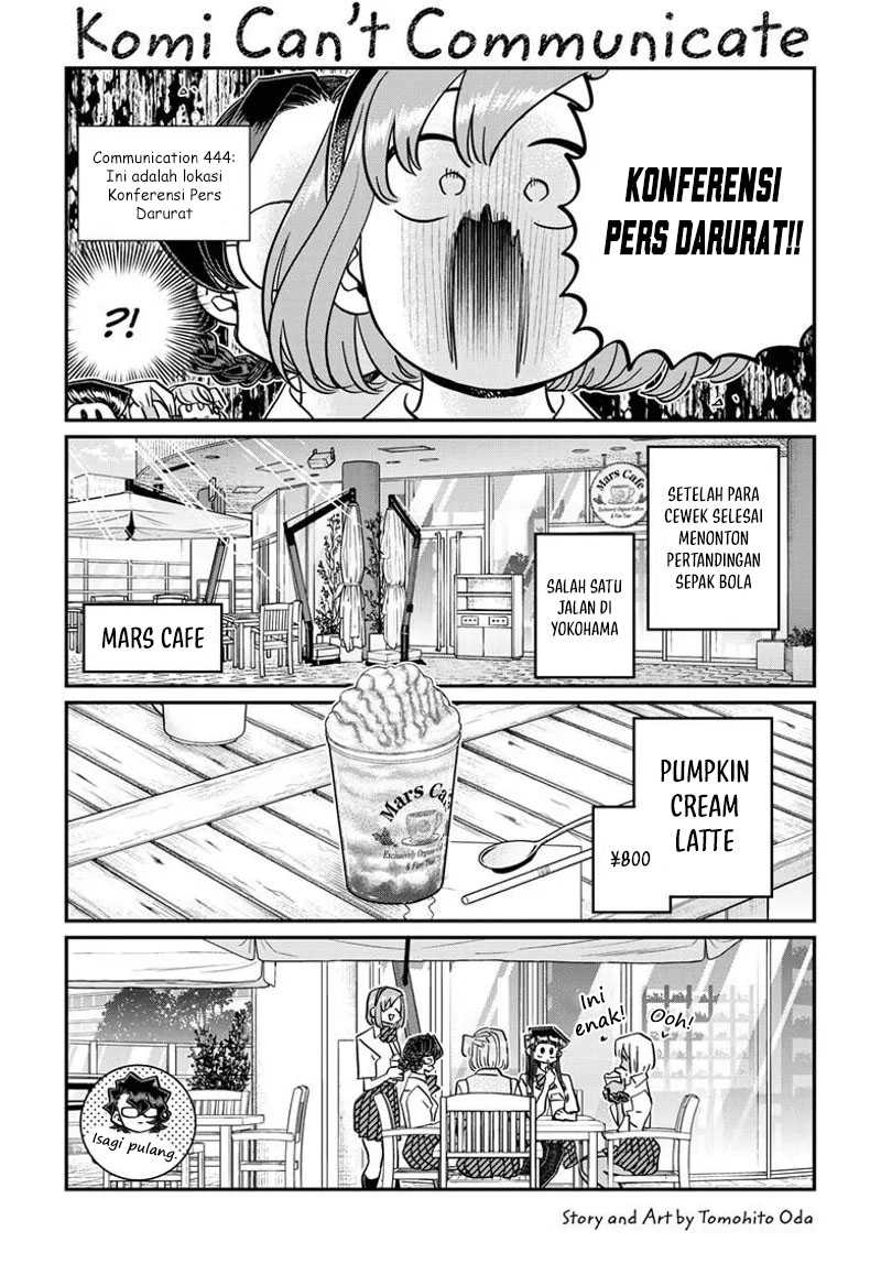Baca Komi-san wa Komyushou Desu Chapter 444 Gambar 2