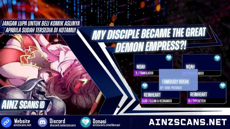 Baca Komik My Disciple Became The Great Demon Empress?! Chapter 07 Gambar 1