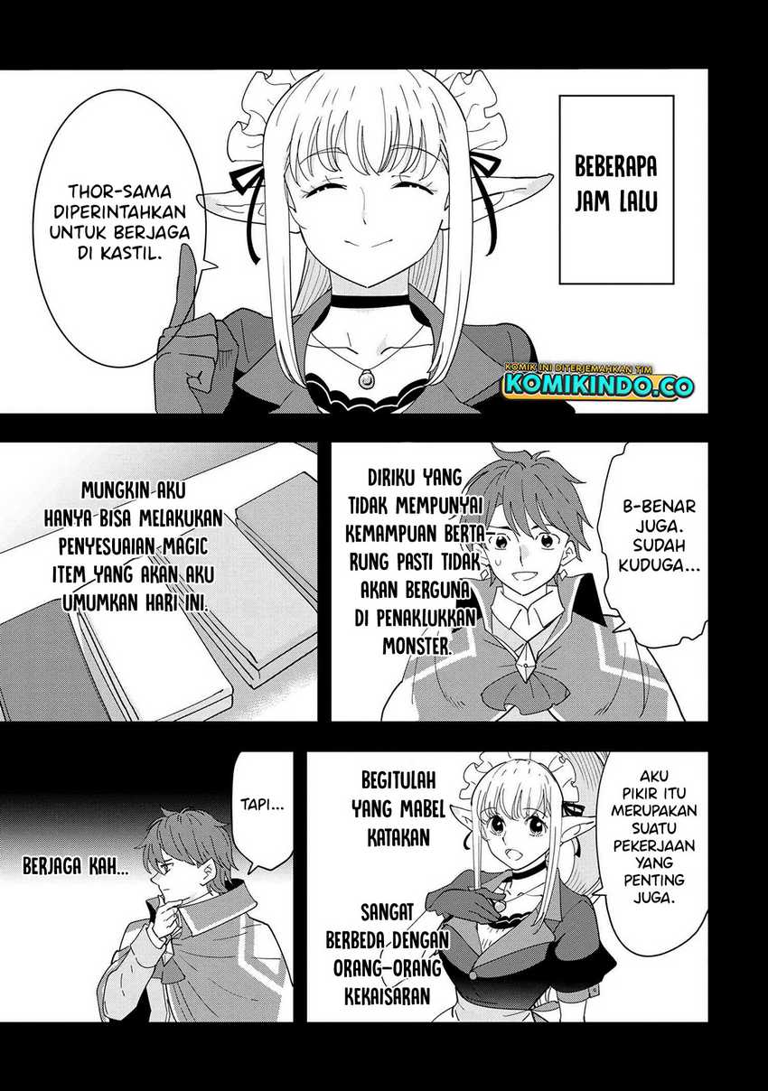 Souzou Renkinjutsushi wa Jiyuu wo Ouka suru: Kokyou wo Tsuihou saretara, Maou no Ohizamoto de Chouzetsu Kouka no Magic Item Tsukuri-houdai ni Narimashita Chapter 12.1 Gambar 5
