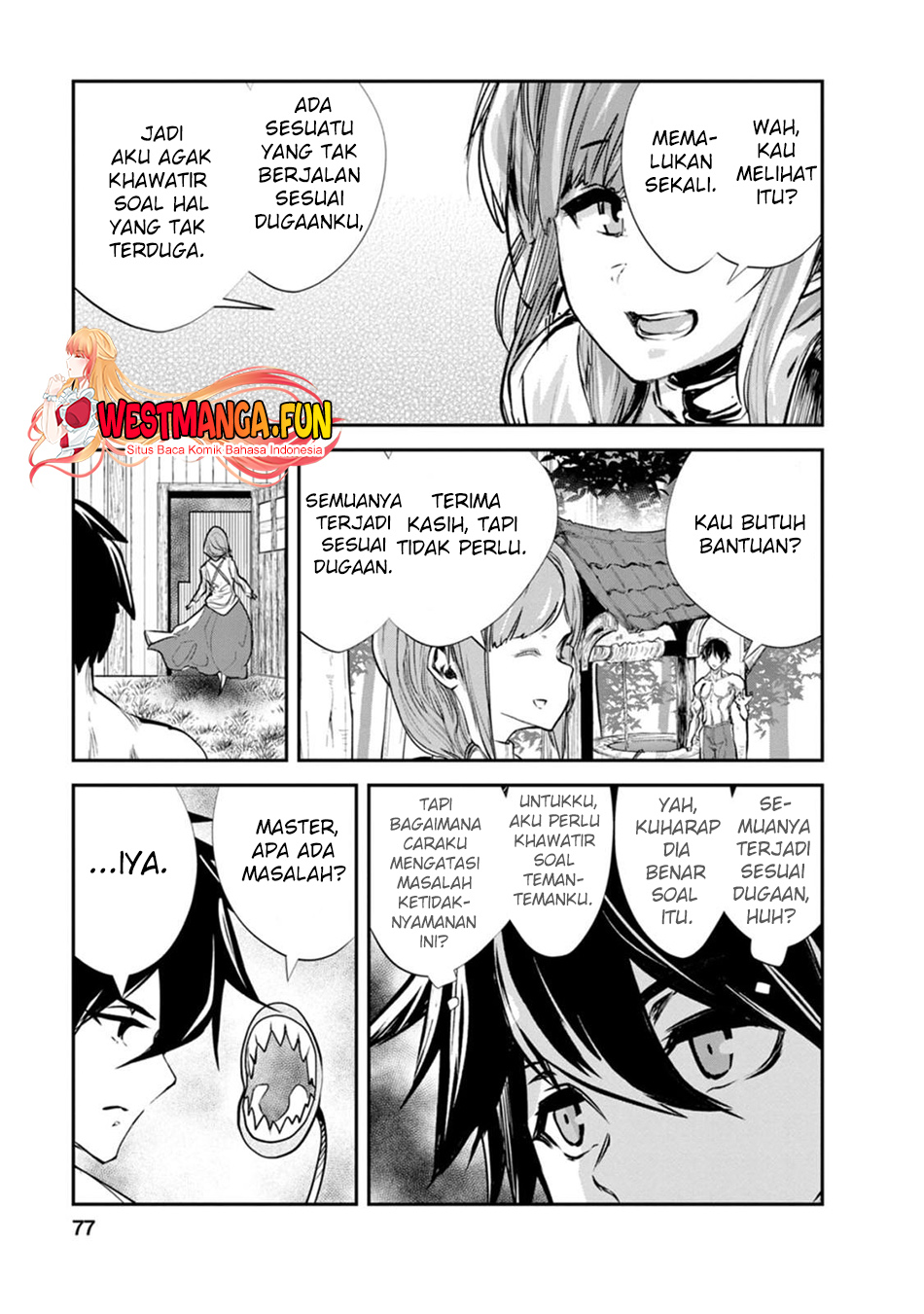 Monster no Goshujin-sama Chapter 58 Gambar 13