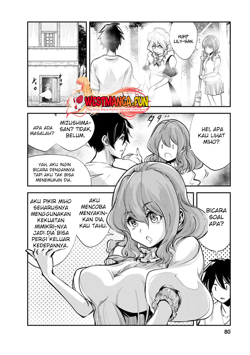 Monster no Goshujin-sama Chapter 58 Gambar 16