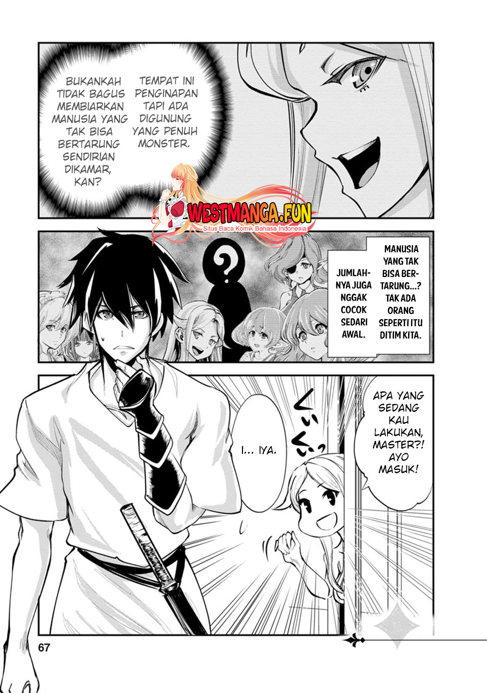 Baca  Monster no Goshujin-sama Chapter 58 Gambar 2