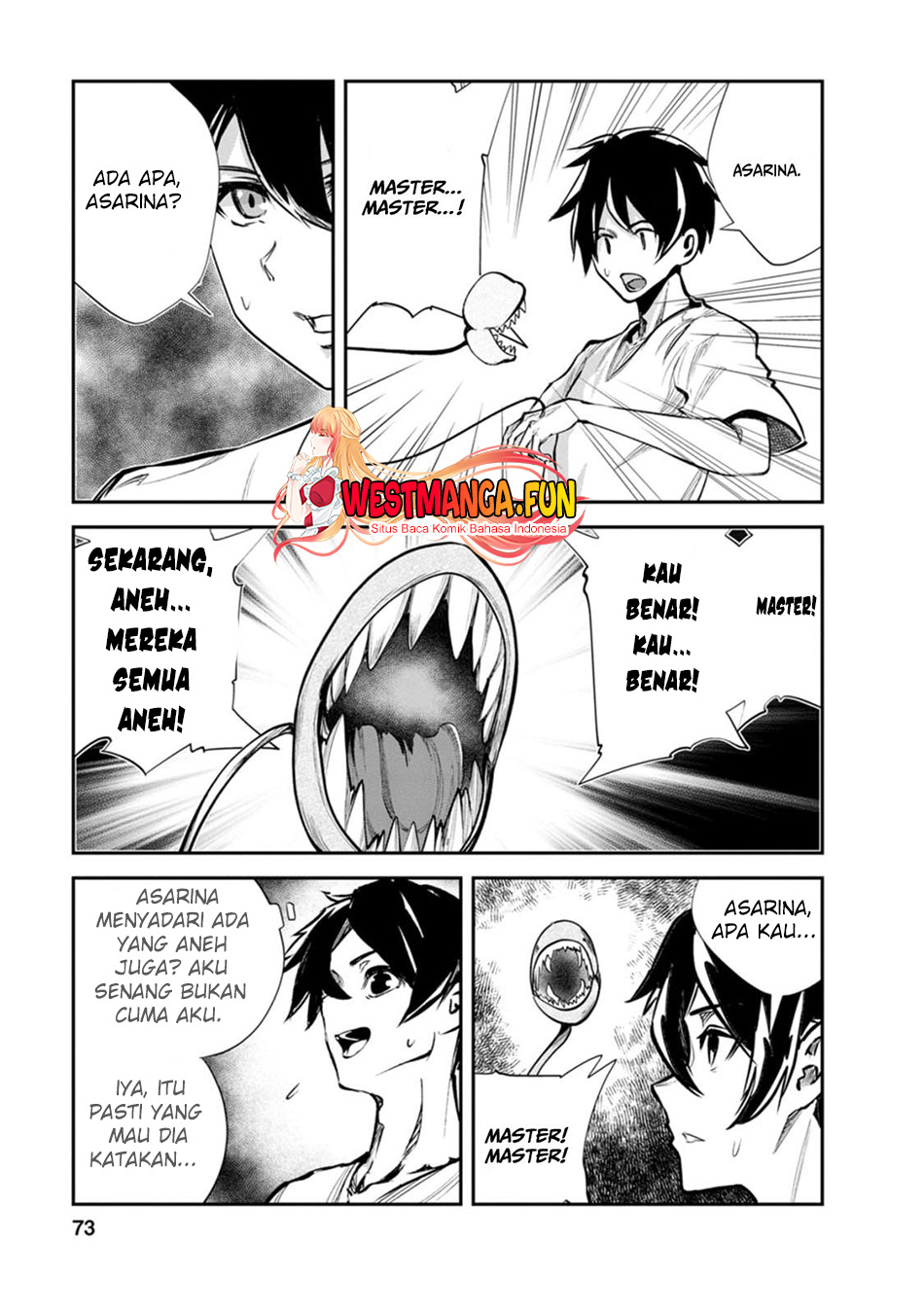Monster no Goshujin-sama Chapter 58 Gambar 9