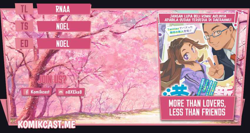 Baca Komik More Than Lovers Less Than Friends Chapter 07 Gambar 1
