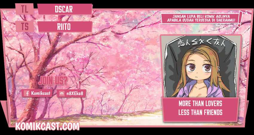 Baca Komik More Than Lovers Less Than Friends Chapter 05 Gambar 1