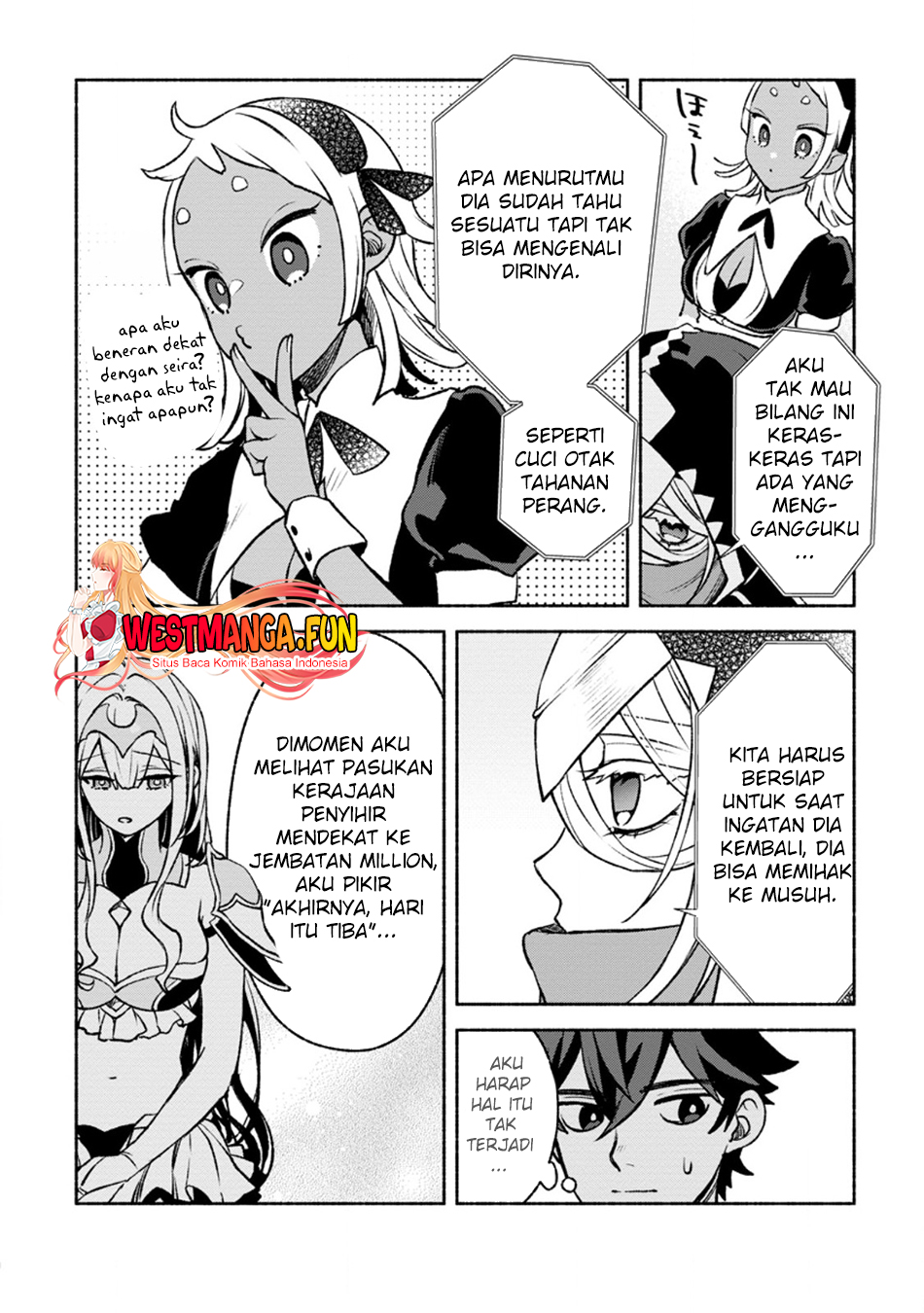 Sono Monban, Saikyou Nitsuki: Tsuihou Sareta Bougyo Ryoku 9999 no Senshi, Outo no Monban Toshite Musou Suru Chapter 28.1 Gambar 13
