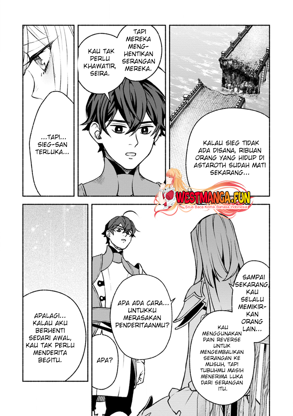 Sono Monban, Saikyou Nitsuki: Tsuihou Sareta Bougyo Ryoku 9999 no Senshi, Outo no Monban Toshite Musou Suru Chapter 28.1 Gambar 14