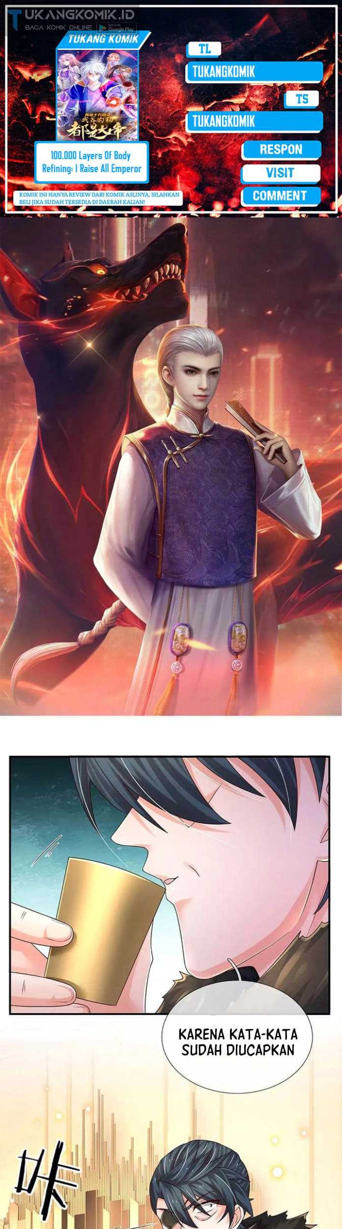 Baca Komik 100.000 Layers Of Body Refining: I Raise All Emperor Chapter 214 Gambar 1