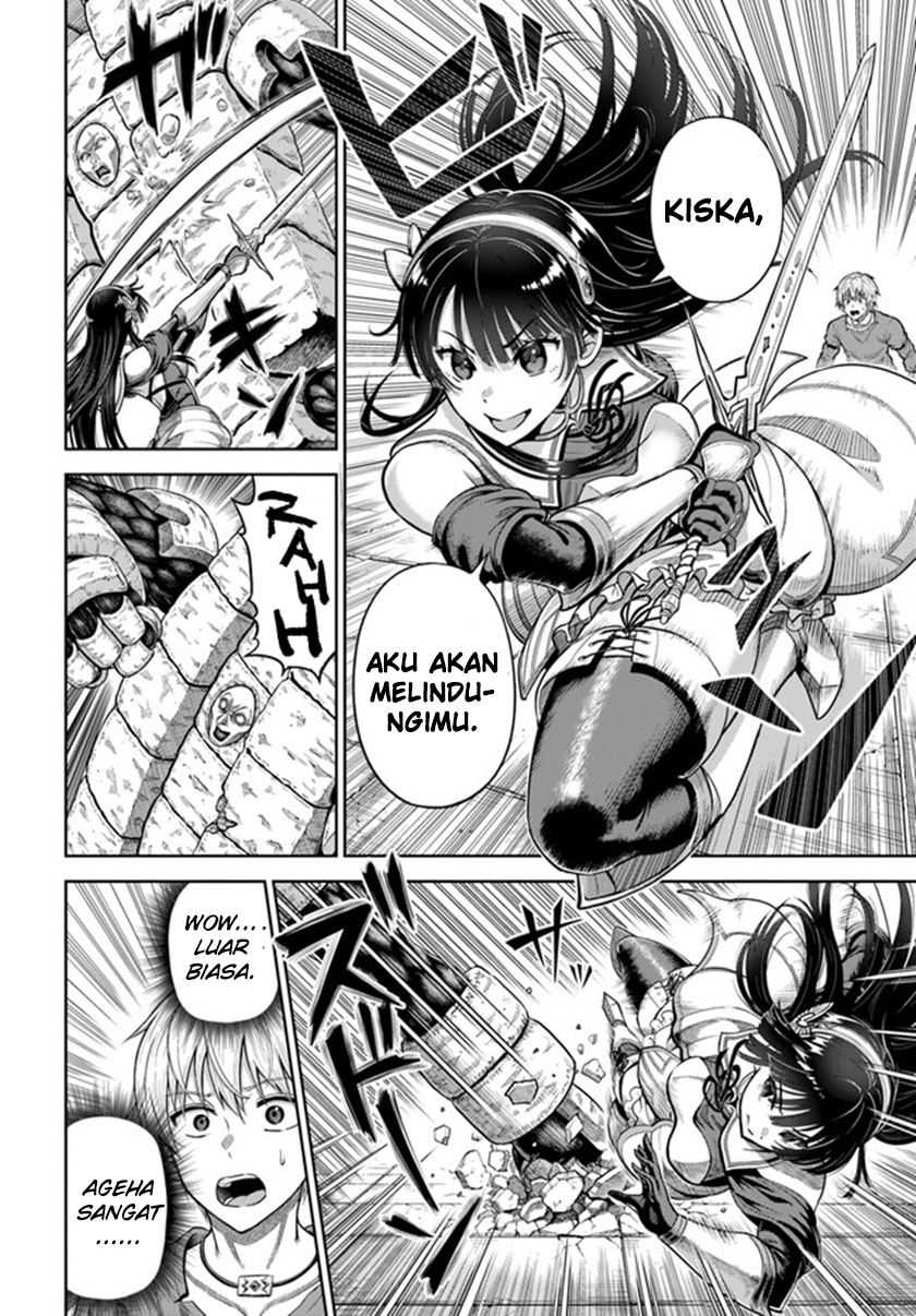 Dungeon ni Hisomu Yandere na Kanojo ni Ore wa Nando mo Korosareru Chapter 04 Gambar 25