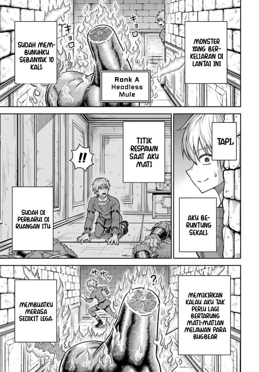 Dungeon ni Hisomu Yandere na Kanojo ni Ore wa Nando mo Korosareru Chapter 04 Gambar 4