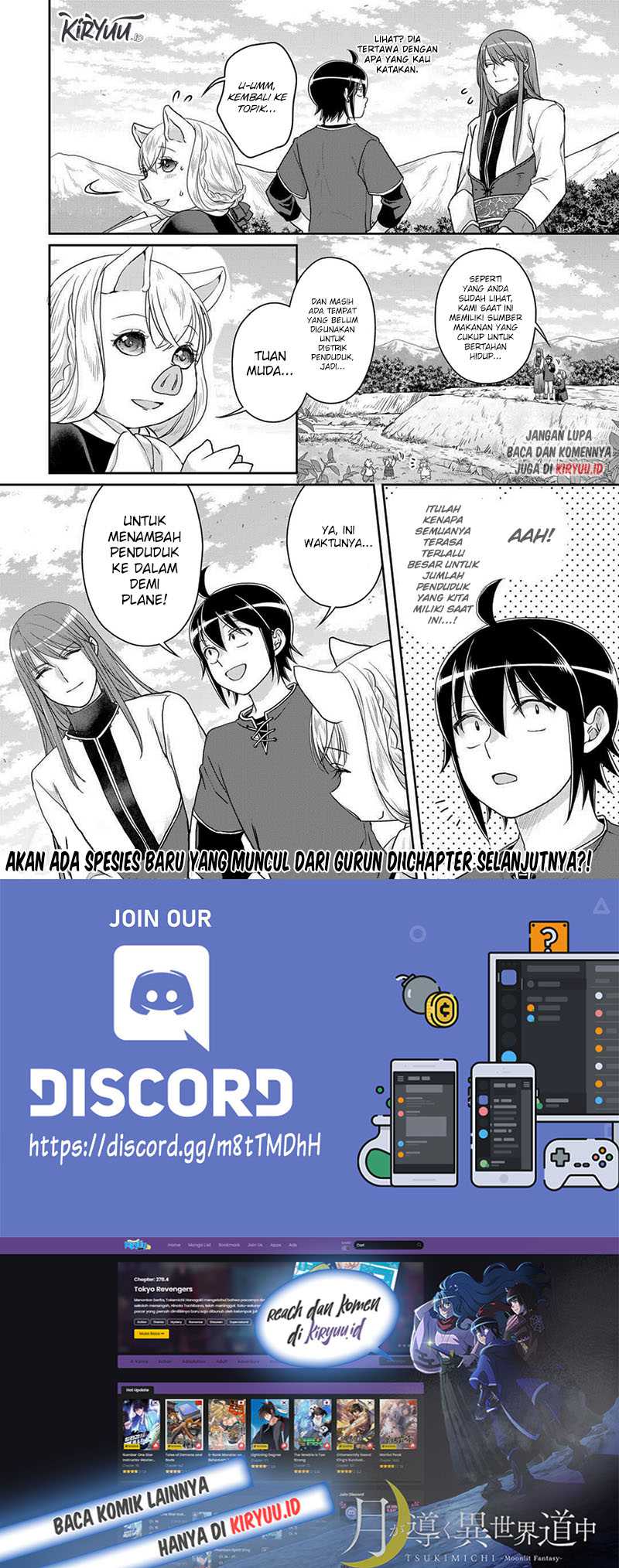 Tsuki ga Michibiku Isekai Douchuu Chapter 94 Gambar 25