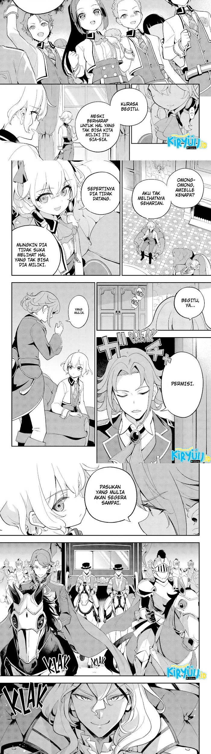 Chichi wa Eiyuu, Haha wa Seirei, Musume no Watashi wa Tenseisha Chapter 58 Gambar 9