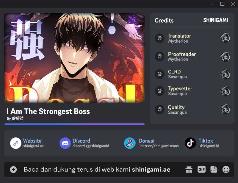 Baca Komik I, the Strongest Boss Chapter 15 Gambar 1