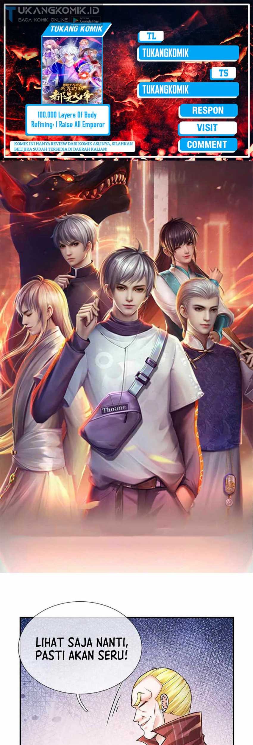 Baca Komik 100.000 Layers Of Body Refining: I Raise All Emperor Chapter 218 Gambar 1