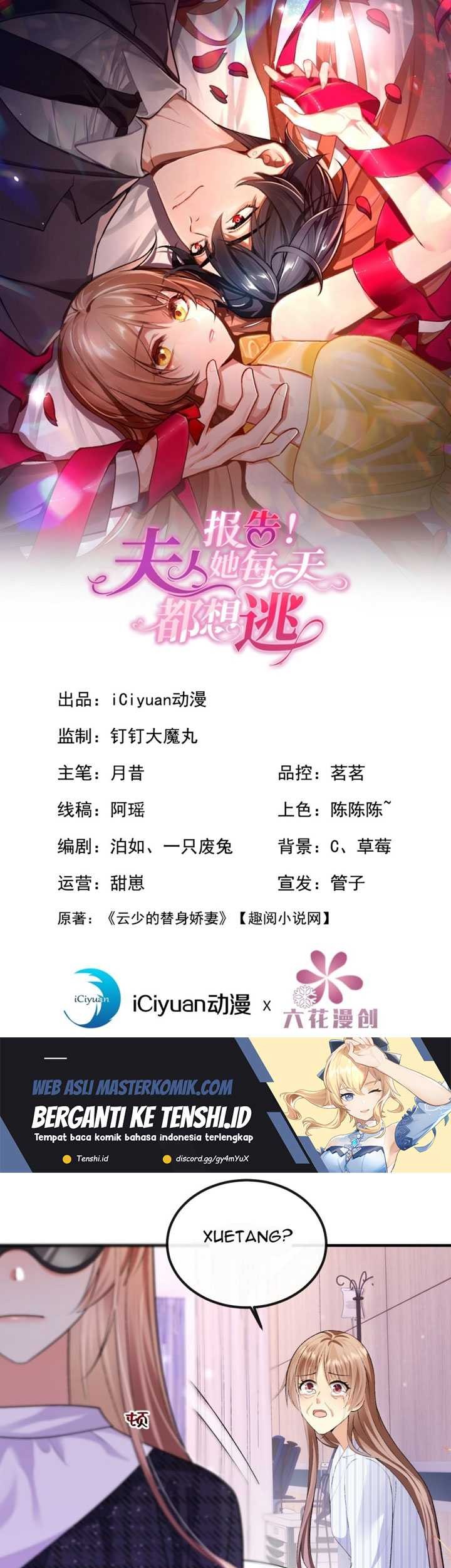 Baca Manhua Report! Madam, She Wants to Escape Every Day Chapter 10 Gambar 2