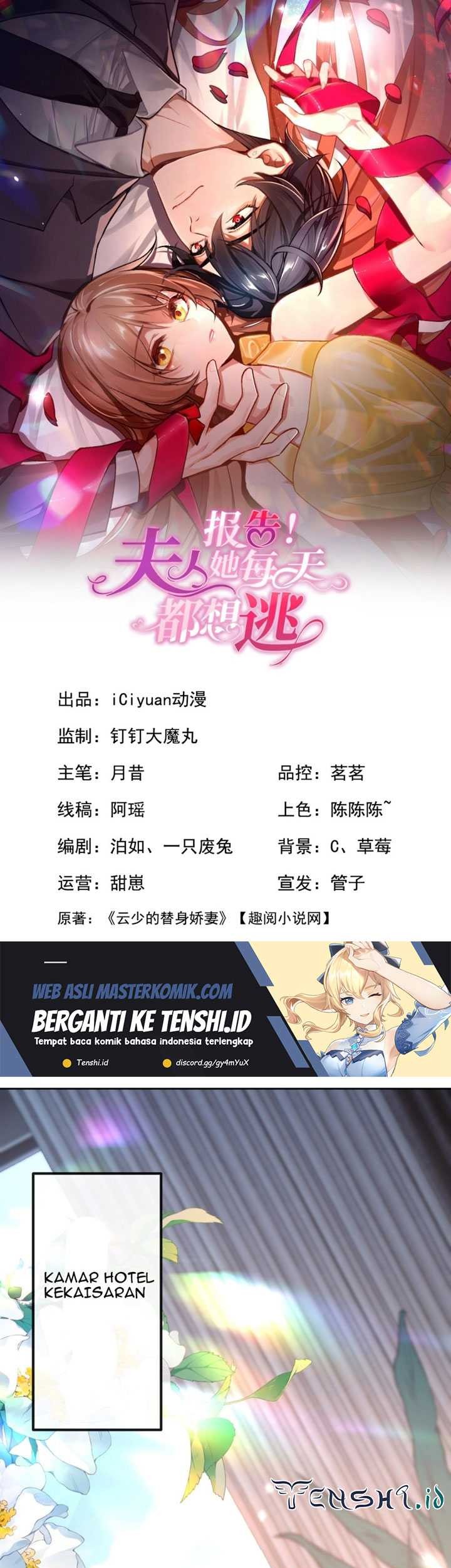 Baca Manhua Report! Madam, She Wants to Escape Every Day Chapter 02 Gambar 2