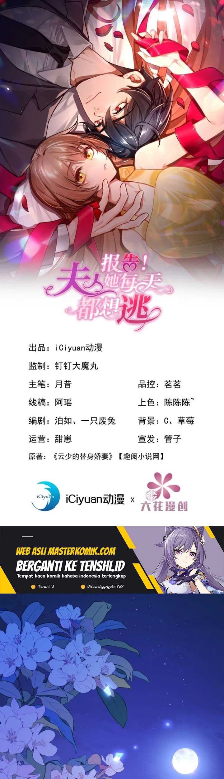 Baca Manhua Report! Madam, She Wants to Escape Every Day Chapter 01 Gambar 2