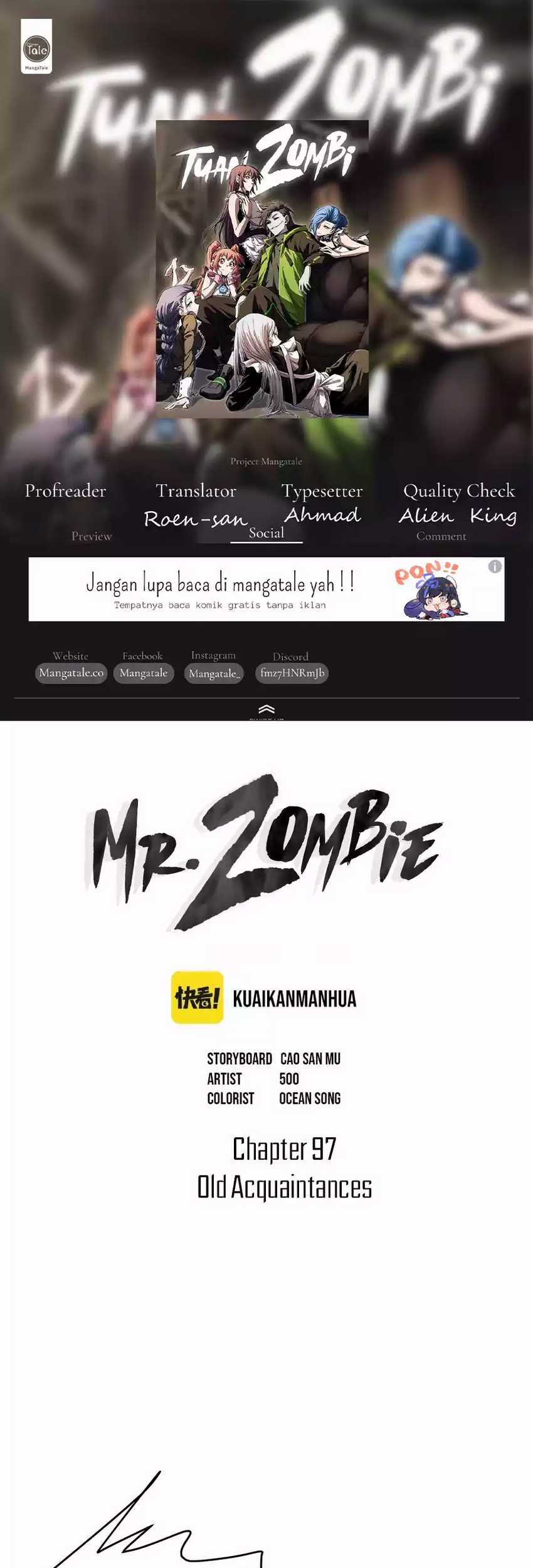Baca Komik Mr. Zombie Chapter 97 Gambar 1