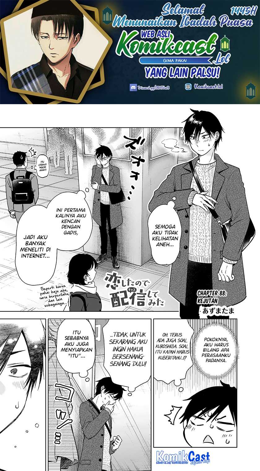 Baca  Koi Shita no de, Haishin Shite Mita Chapter 88 Gambar 2