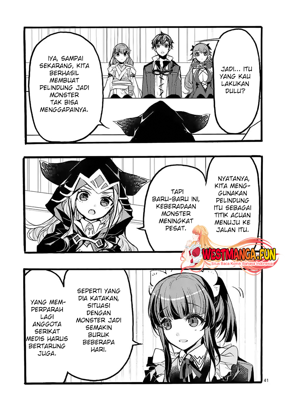Saikyo Shoku  Kara Shokyu Shoku  Ni Nattano Ni, Naze Ka Yushatachi Kara Tayoraretemasu Chapter 42 Gambar 42