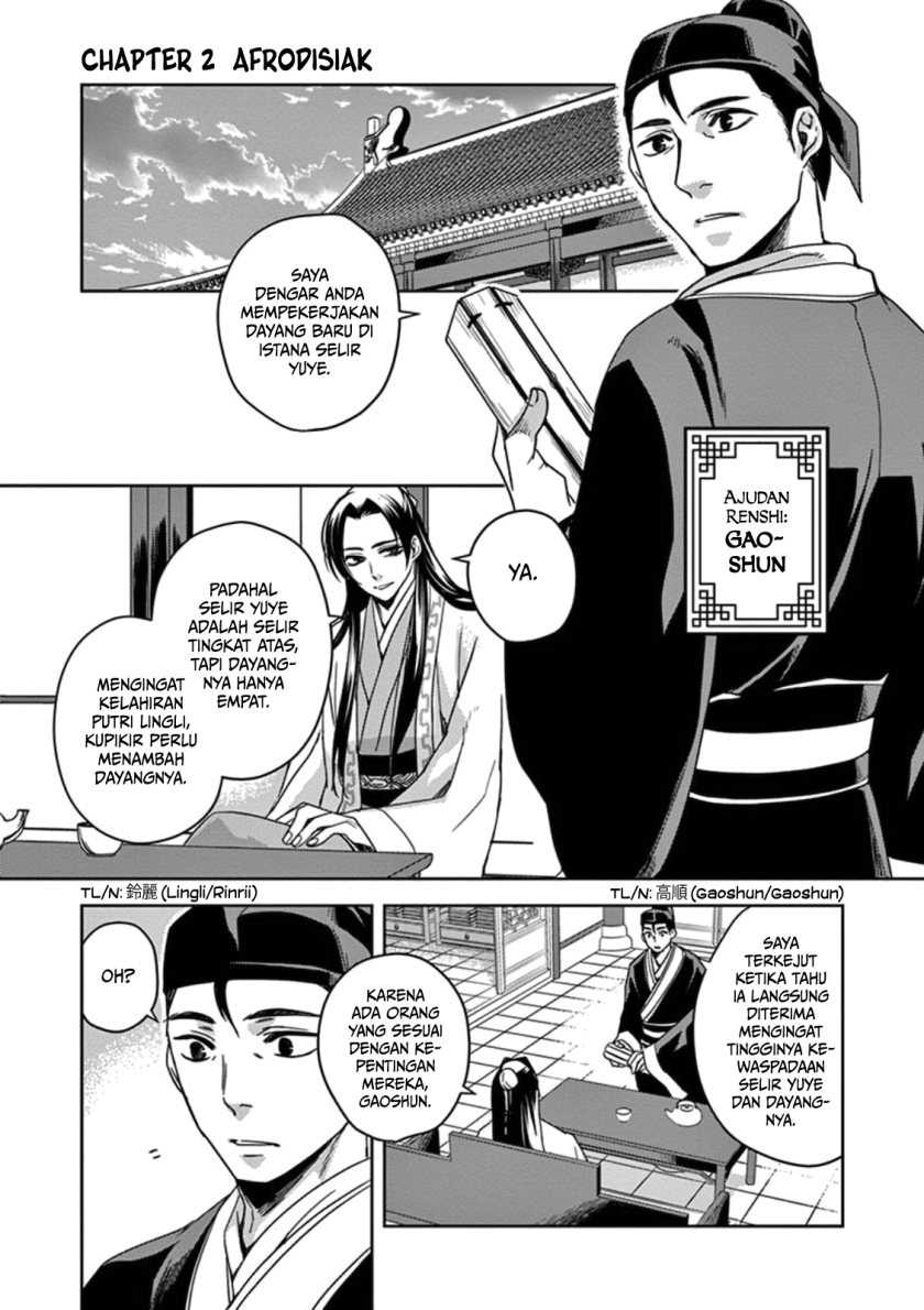 Baca Kusuriya no Hitorigoto ~Maomao no Koukyuu Nazotoki Techou~ Chapter 02 Gambar 2