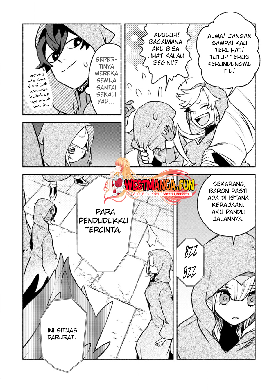 Sono Monban, Saikyou Nitsuki: Tsuihou Sareta Bougyo Ryoku 9999 no Senshi, Outo no Monban Toshite Musou Suru Chapter 28.2 Gambar 12
