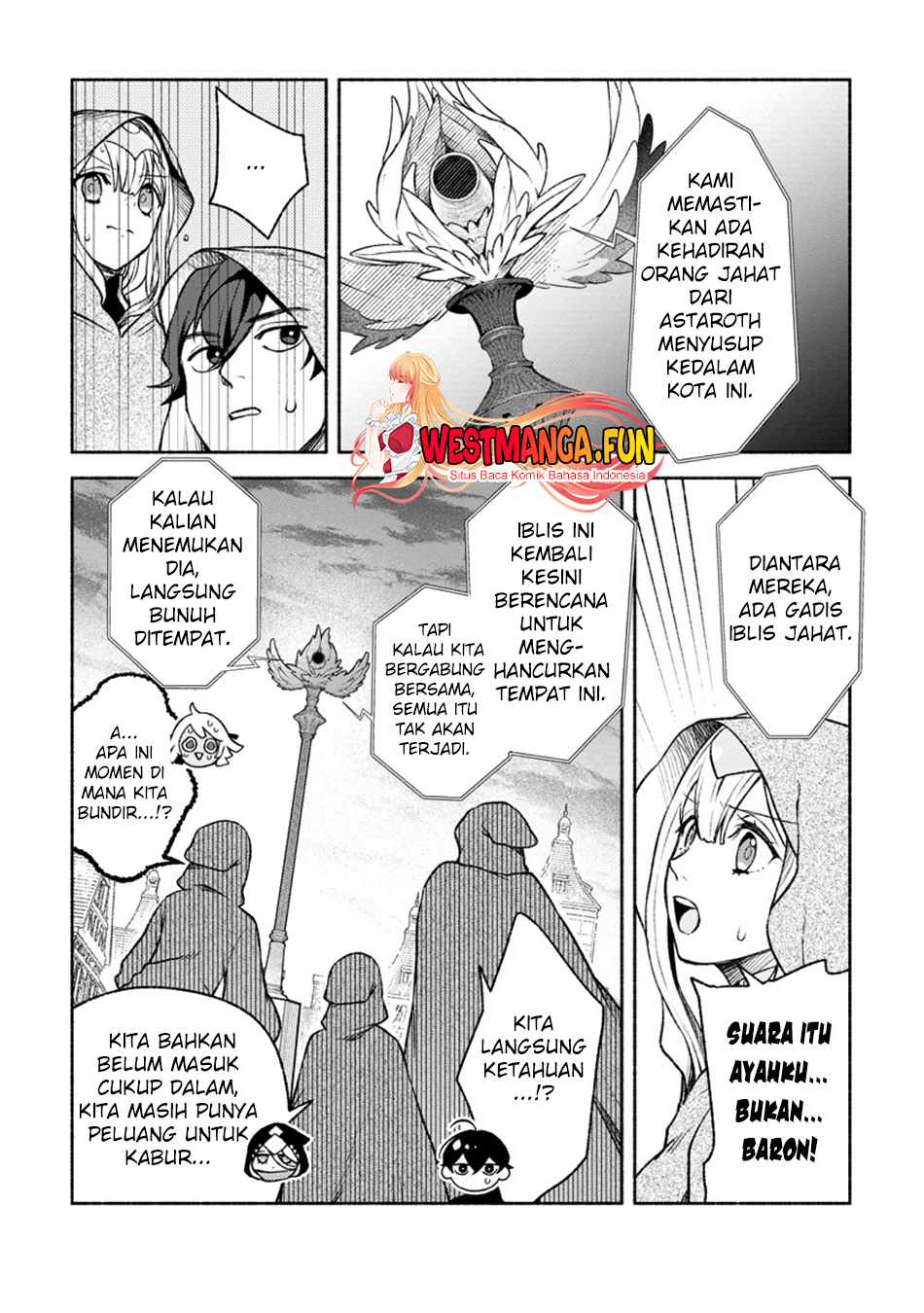 Sono Monban, Saikyou Nitsuki: Tsuihou Sareta Bougyo Ryoku 9999 no Senshi, Outo no Monban Toshite Musou Suru Chapter 28.2 Gambar 13