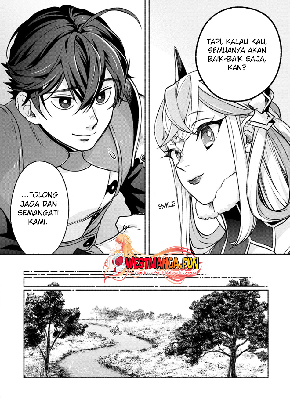 Sono Monban, Saikyou Nitsuki: Tsuihou Sareta Bougyo Ryoku 9999 no Senshi, Outo no Monban Toshite Musou Suru Chapter 28.2 Gambar 7