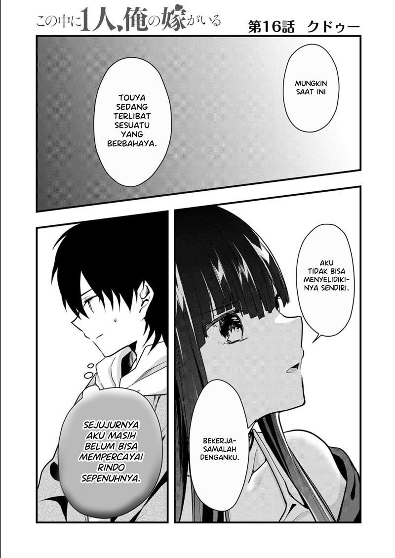 Baca  Kononaka Ni Hitori, Ore No Yome Ga Iru Chapter 16 Gambar 2