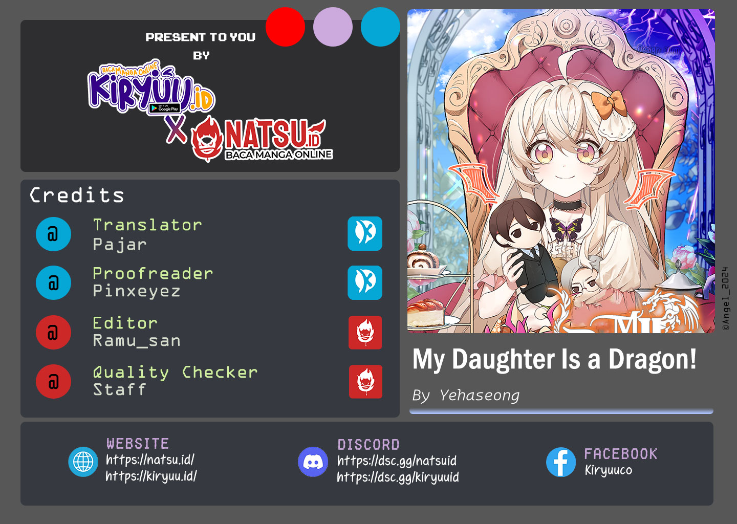 Baca Komik My Daughter Is a Dragon! Chapter 72 Gambar 1