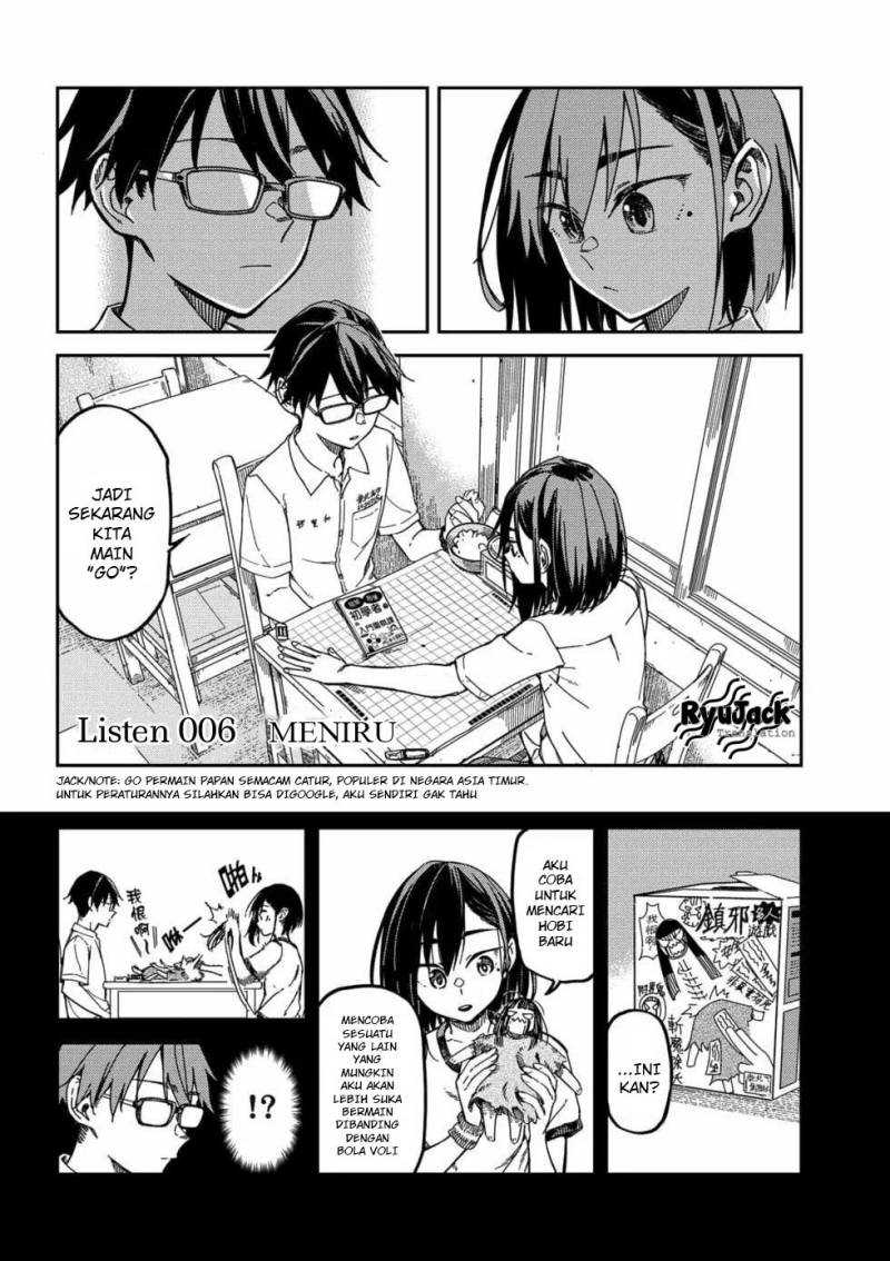 Baca Komik Listen to My Voice!! Chapter 06 Gambar 1