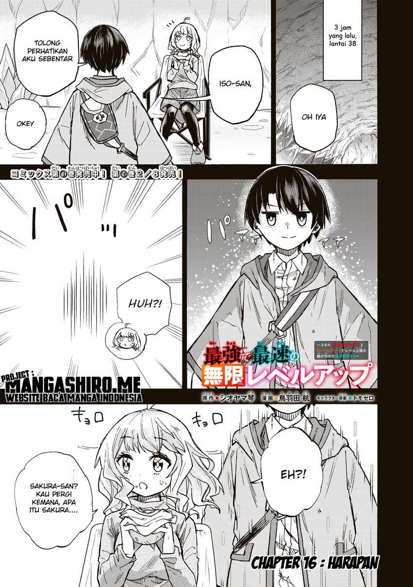 Baca Saikyou de Saisoku no Mugen Level Up Chapter 16 Gambar 2