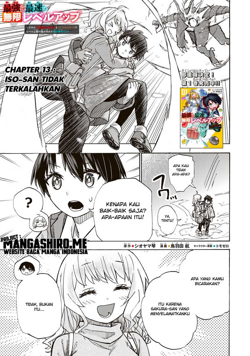 Baca Saikyou de Saisoku no Mugen Level Up Chapter 13 Gambar 2