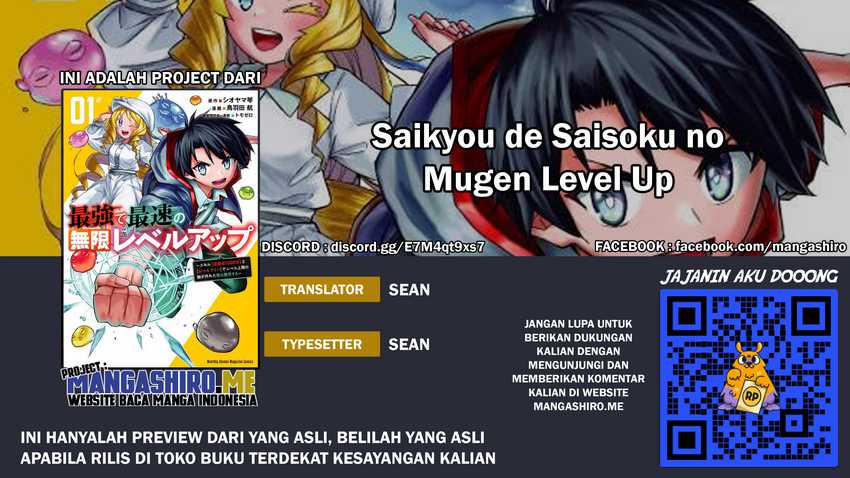 Baca Komik Saikyou de Saisoku no Mugen Level Up Chapter 10 Gambar 1