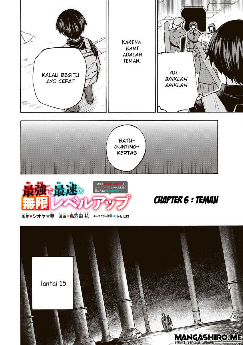 Saikyou de Saisoku no Mugen Level Up Chapter 06 Gambar 6